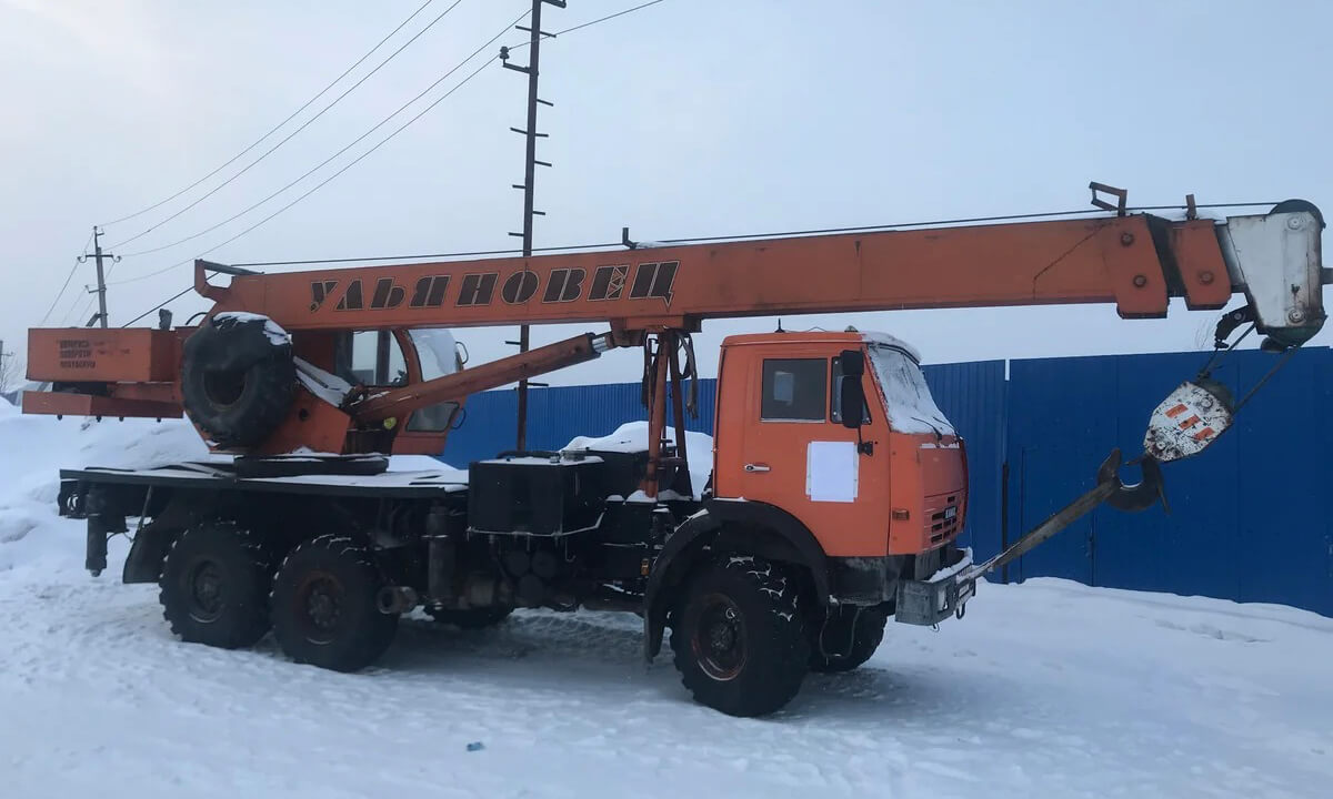 Аренда автокрана Ульяновец МКТ-16 в Москве и Московской области