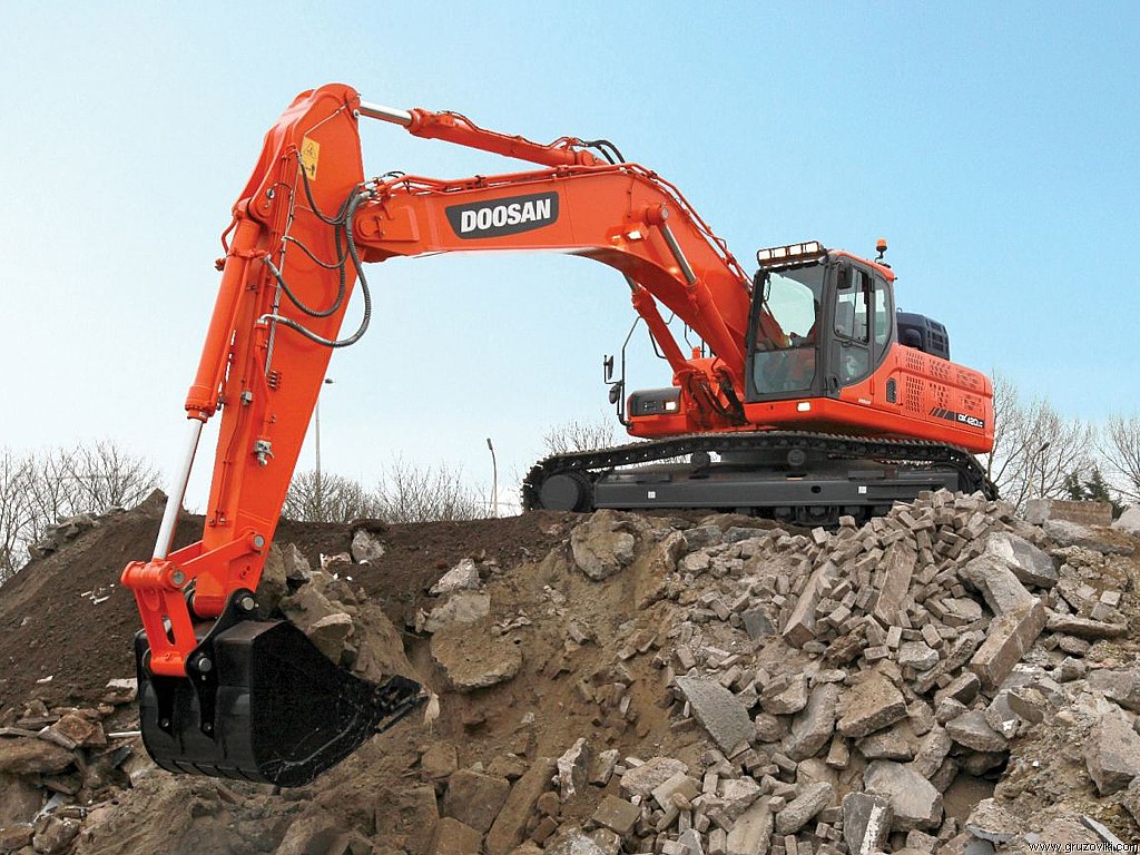 Аренда экскаватора Doosan DX420LC в Москве и Московской области