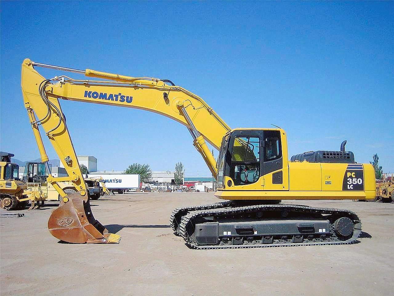 Аренда экскаватора-разрушителя Komatsu PC 350 LC-8 в Москве и Московской  области